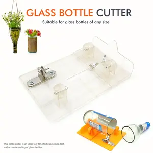 Two-In-One Glass Bottle Cutter Wine Bottle Cutting Tool DIY Glass Knife, Versatile Glass Bottle Cutting Machine for Home Use