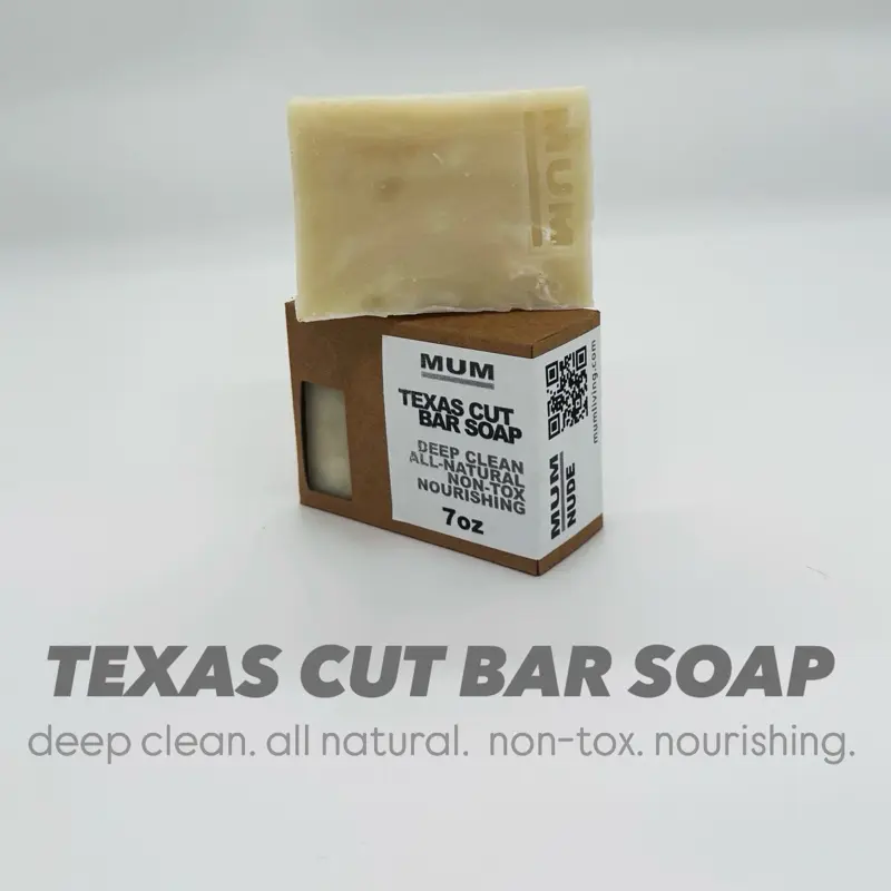 Nude Texas Cut Unscented Bar Soap