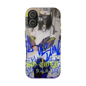 Bladee Album Poster Phone Case, Martyr World Tour 2025, Gift For Fan Compatible with iPhone
