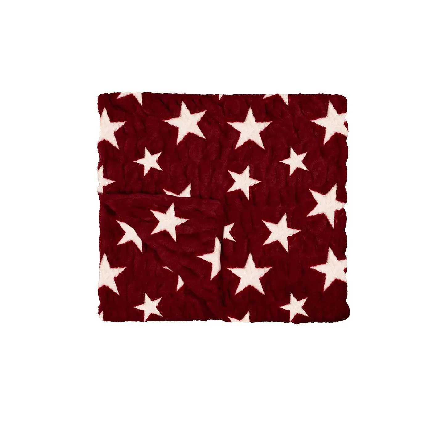 Lola Blankets Lola Original Blanket in Stars Red Scarlet