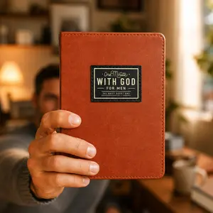 One Minute with God for Men, 365 Days Devotional Journal, Portable Daily Reflections Book, Perfect Gift for Holidays Birthdays Christmas New Year, Self Improvement Journal, Father's Day Gifts