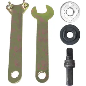 Sports & Outdoors 5 in 1 Electric Drill Conversion Angle Grinder Adapter Connecting Rod Kit with Wrench Variable Shaft Coupler Converter Tool,10mm Arbor Mandrel Adapter,Adapter Set for Most Small Angle Grinder