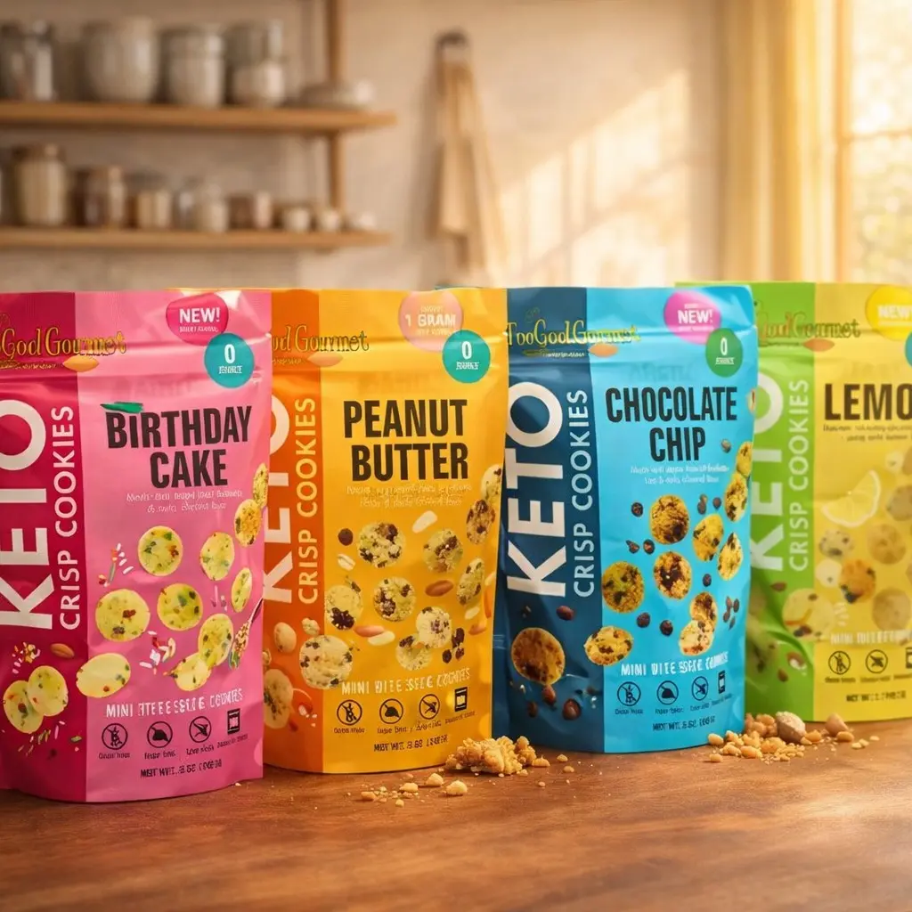Keto Cookies - 4 Pack assorted flavors