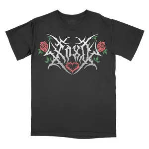 Metal XOXO Valentines Day Graphic Tee - Comfort Colors Shirt Reader BookTok Unisex Top Bookish Dark Romance