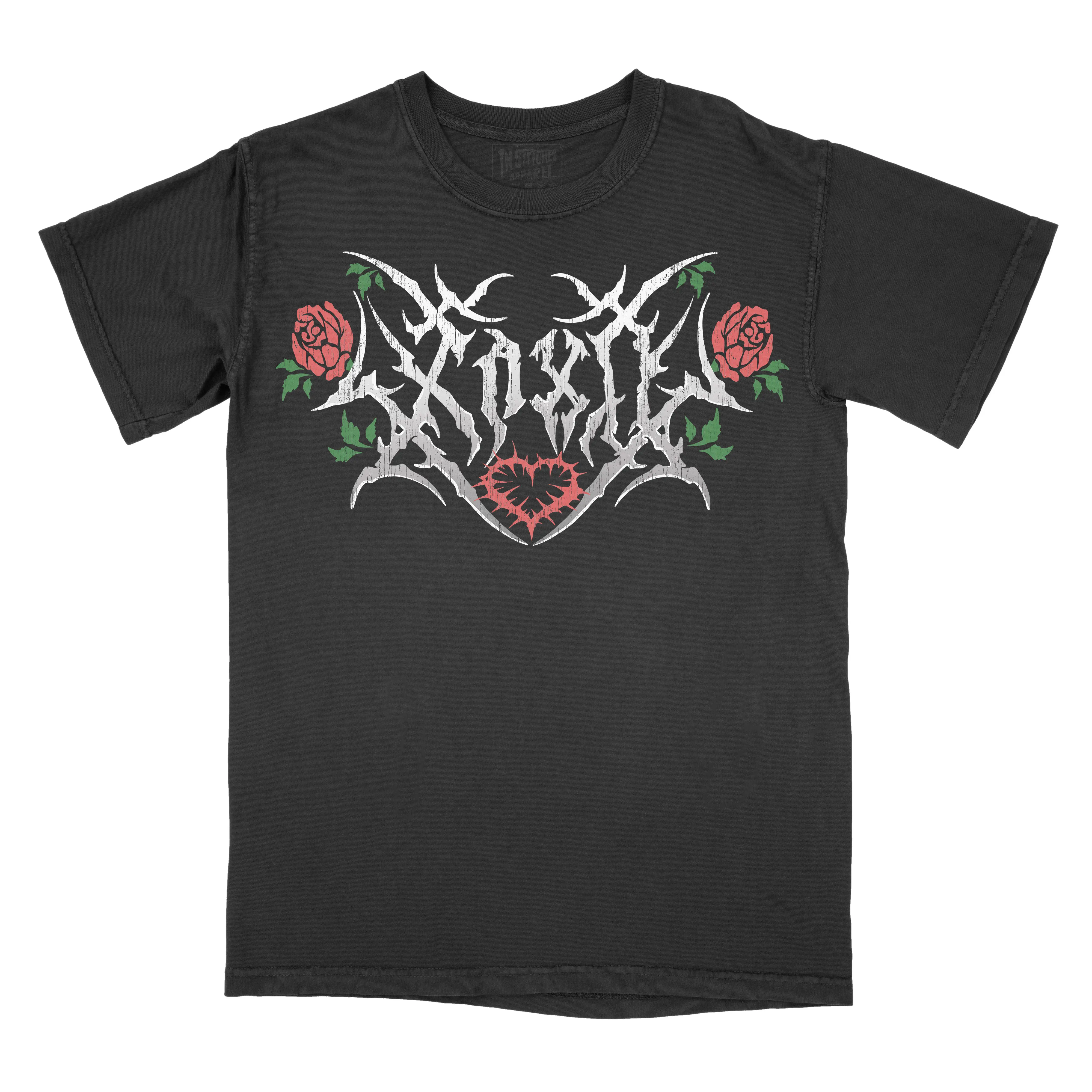 Metal XOXO Valentines Day Graphic Tee - Comfort Colors Shirt Reader BookTok Unisex Top Bookish Dark Romance