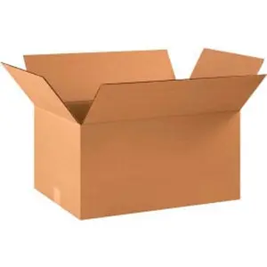 Global Industrial BP2891 Cardboard Corrugated Boxes - 22 x 14 x 10 in., Kraft - Pack of 20