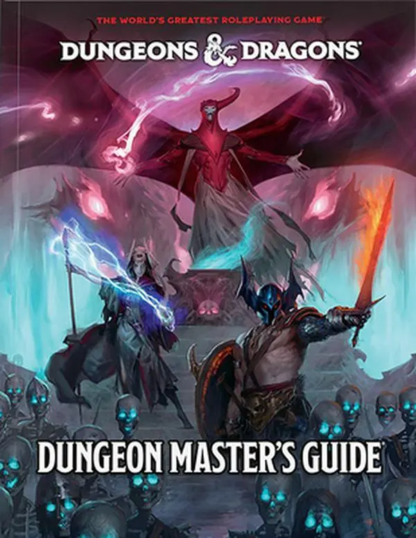 D&D Dungeon Masters Guide 2024 - Wizards of the Coast Hardcover Book, 684 Pages