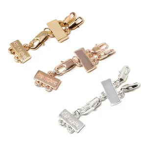 Double Layered Necklace Detangler Clasp | Tangle-Free Design for Effortless Layering | Add to Cart Buy Now | No Extender Chain