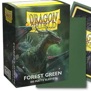Dragon Shield Sleeve: Matte Forest Green