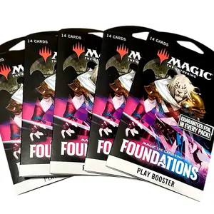 Magic The Gathering (MTG)  Foundations Play Booster Pack x 5