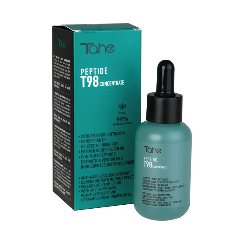 Tahe Peptide T98 Concentrated Anti-Hair Loss Treatment with Instant Effect Multipeptides 50 ml