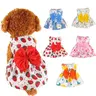 5PCS Pet Princess Outfits Set, Sporty Floral Bow Lace Spring-Summer Puppy & Cat Dresses for Small-Medium Pets (XS-XXL, XS Fits Poodle, Chihuahua)