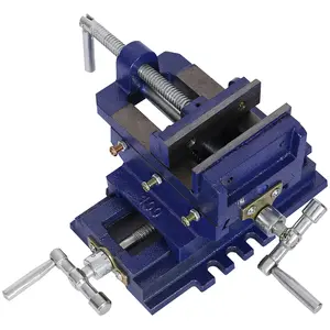 Hardware Cross slide vise, Drill Press Vise 4inch,drill press metal milling 2 way X-Y ,benchtop wood working clamp machine