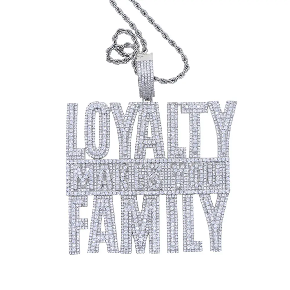 Silver hair chain 60cm