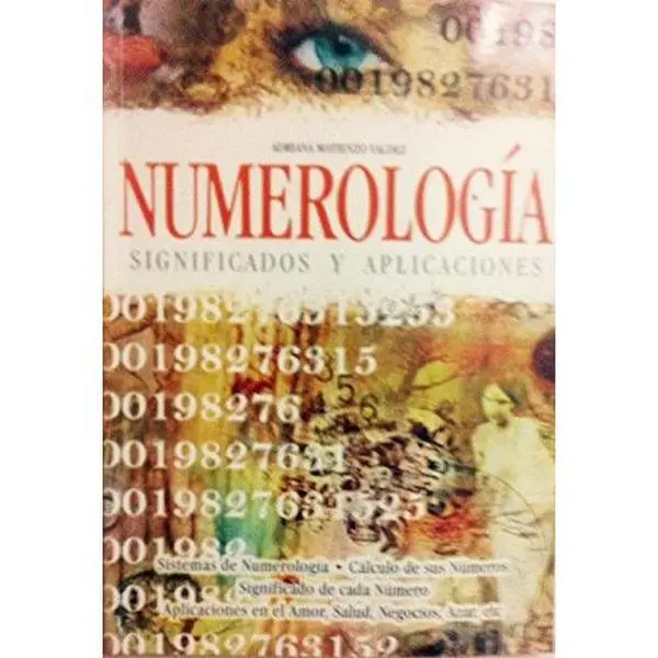 Numerologia by Adriana Matienzo Valdez - Used English Book, Paperback, Good/VG Condition, 0.8 lbs