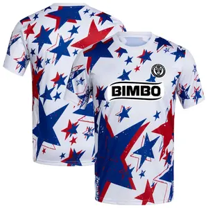 Unisex Soccer Philadelphia Union Team MLS 2026 Americana Pre-Match Jersey - White