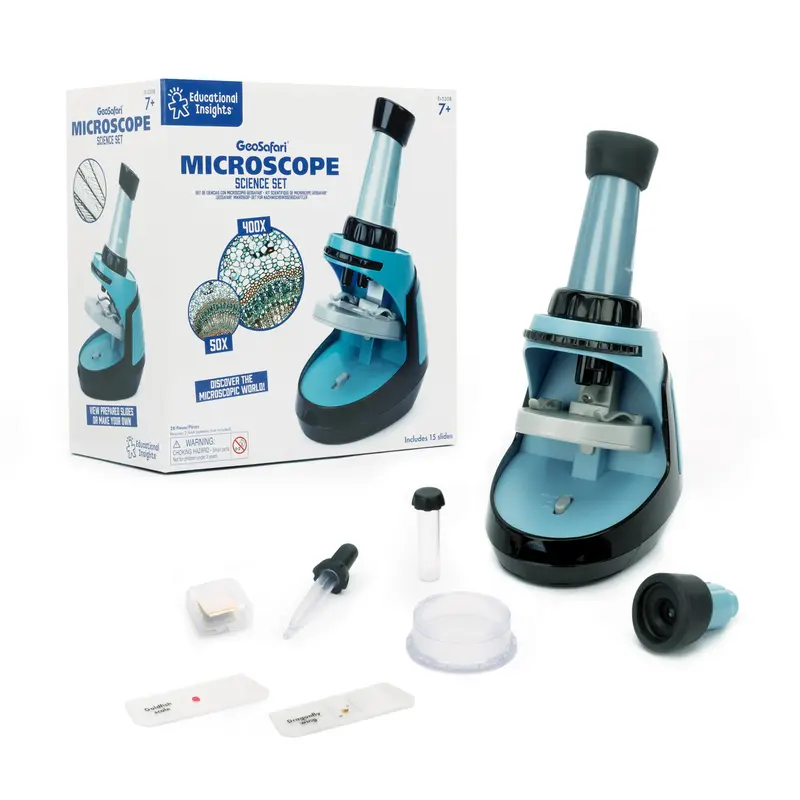 Educational Insights GeoSafari Microscope Science Set, Ages 7+