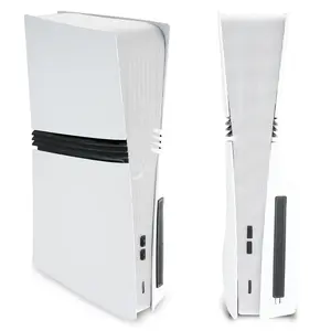 PlayVital Dust Filter & Silicone Plug Set for ps5 Pro Console, Anti-Dust Protection Accessories for ps5 Pro Console with Durable Silicone Port Covers, White