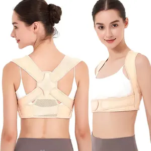 Back Posture Corrector for Women: Adjustable Shoulder Posture Brace Straightener Pain Relief (Small/Medium) Healthcare Support