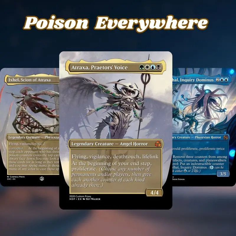 MTG Proxy 100+ Cards  Necron Dynasties  Mono-Black Artifact Undead Army  Strategy  Powerful EDH Commander Gift Deck for Card Game Fans - TikTok Shop