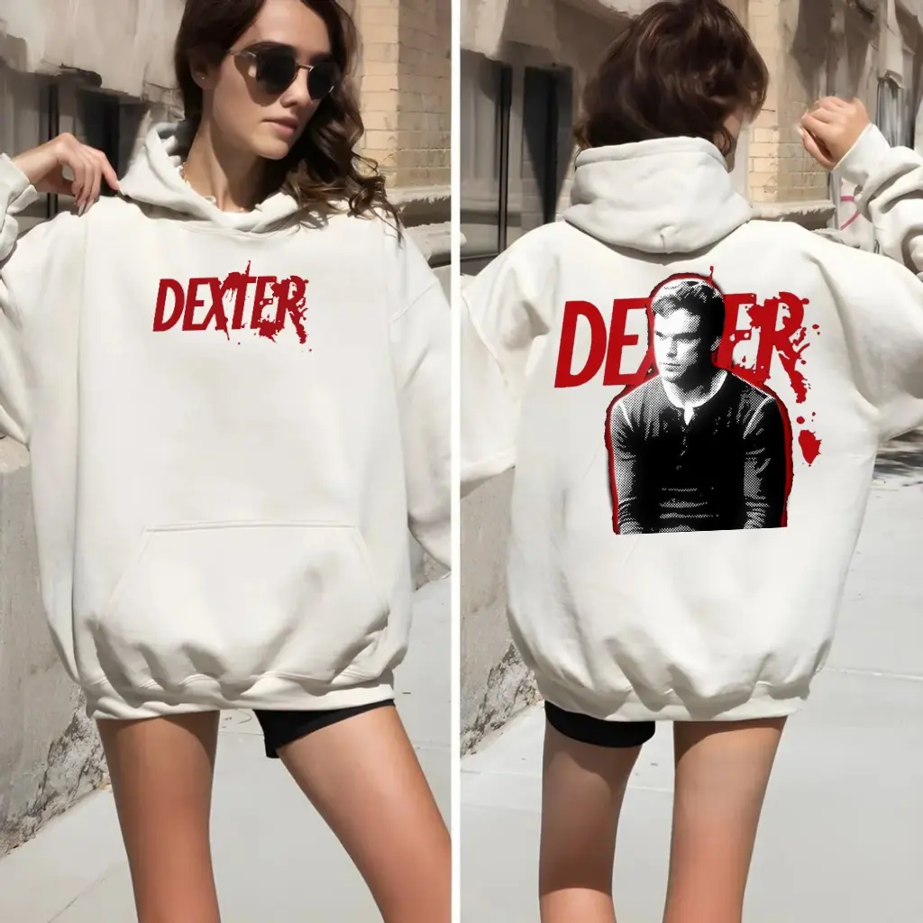 Dexter Morgan Shirt 2 Sides, Dexter Tv Show, Michael C.Hall, Dexter He's Got A Way With Murder Sweatshirt, Unisex Sweater Pullover Tee Fit