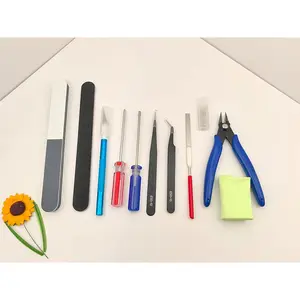 Universal Gundam Model Tool Set, Professional Gundam Model Kit, Plastic Model Building Tools, Adult Model Car Toolkit, Hobby Repair Craft Set