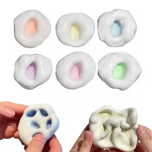 Stress Relief Sand Glutinous Balls Squeeze Ball Toy Adults Portable Shapeable Sensory Fidget funToys for Anxiety Focus