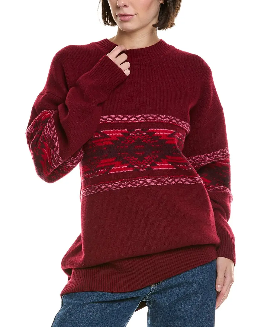 Isabel Marant Etoile Fairisle Wool-Blend Sweater