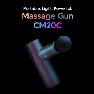 Arboleaf CM20C Portable Handheld Massager with 4 Speeds & Pressure-Adaptive Mode, Compact Travel Massager for Muscle Relief, Lightweight & Quiet for Home & Office Use