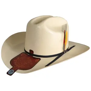 Tombstone Chaparral 15x Sombrero de Palma Toyo Estilo Sinaloa Falda 3.5" Cowboy Hat Sombrero Short Crown 4.5" Toquilla Biplay