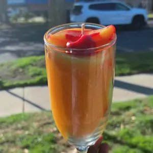 Peach Champagne Candle Peach Champagne Candle