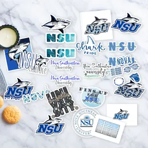 Stickers Pack 20 Pcs Nova Aesthetic Car Bike Southeastern Skateboard University Laptop Colorful Bottle Water Luggage Bumper Guitar Vinyl Waterproof