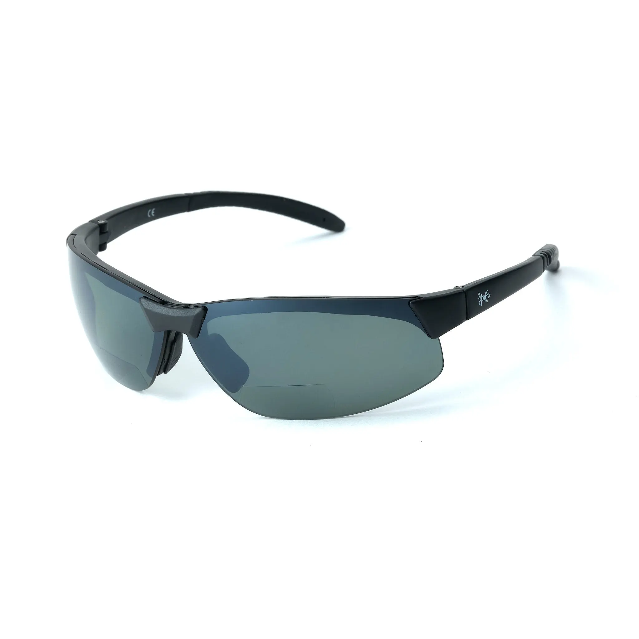 KNOT TY'ER Polarized BiFocal Sunglasses, Functional, Outdoor, Universal Fit, Built-In Magnifier, Effortless Threading Hooks, Built-In Lens, Magnified