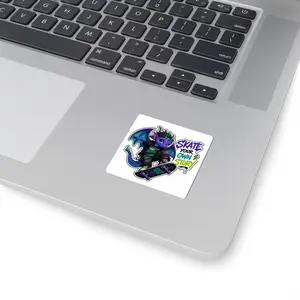 Skate Your Own Story Dragon Skateboard Sticker | Kiss-Cut Sticker