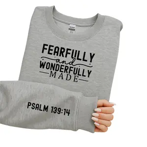 Fearfully & Wonderfully Made w/ Sleeve Screen Print Transfer (3 Pack)