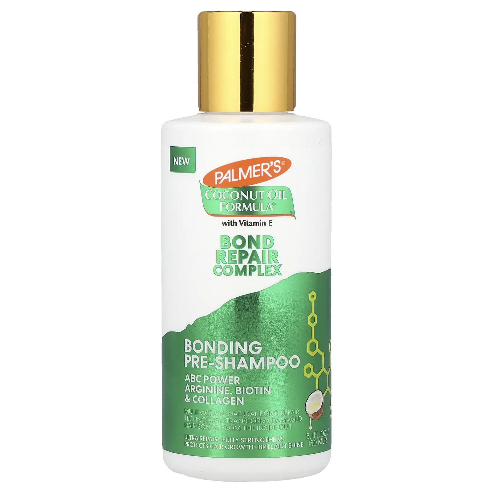 Palmer's Coconut Oil Formula® With Vitamin E, Bond Repair Complex, Bonding Shampoo, 5.1 fl oz (150 ml)
