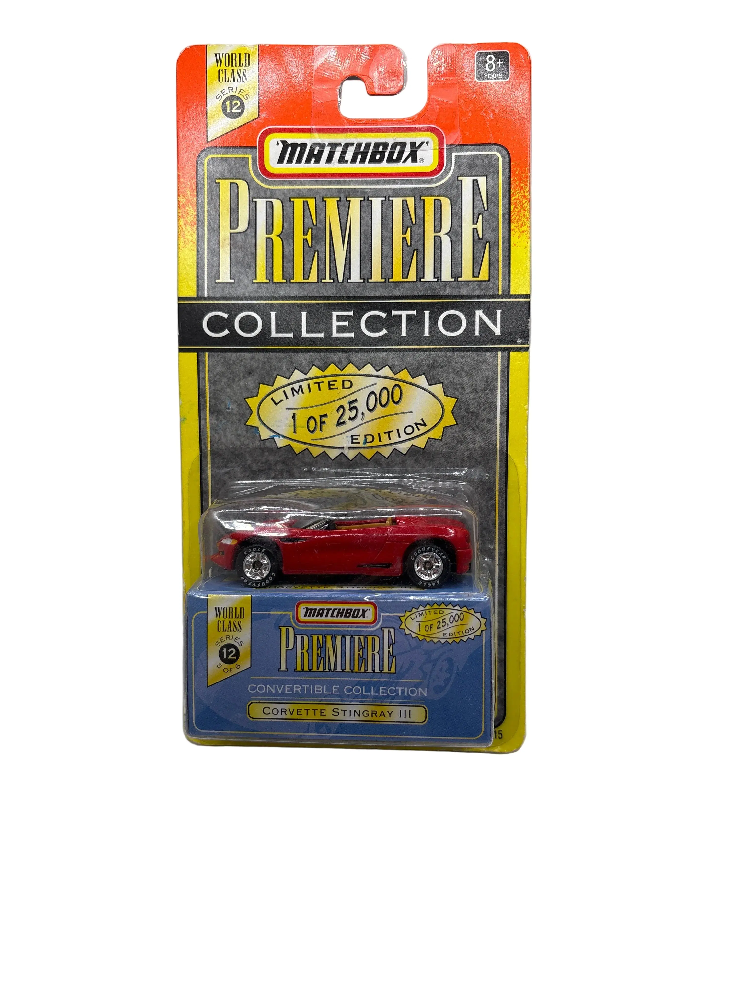 Matchbox Corvette Stingray III Diecast red