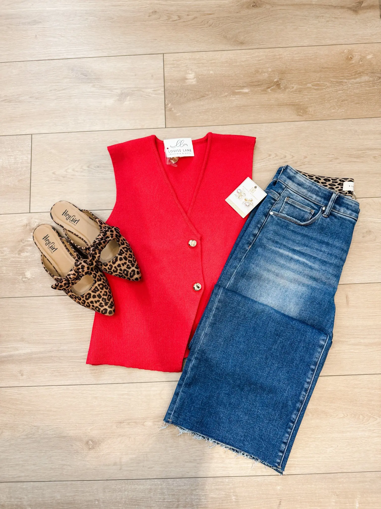 The Red Affair Sweater Vest