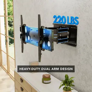 Heavy Duty Full Motion TV Wall Mount with Extension