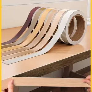 50m/1968 Inches Banding Tape, Self-Adhesive Decorative Strip, Edging Furniture, Covering Wood Grain, Flexible & Durable, Peelable Adhesive Tape
