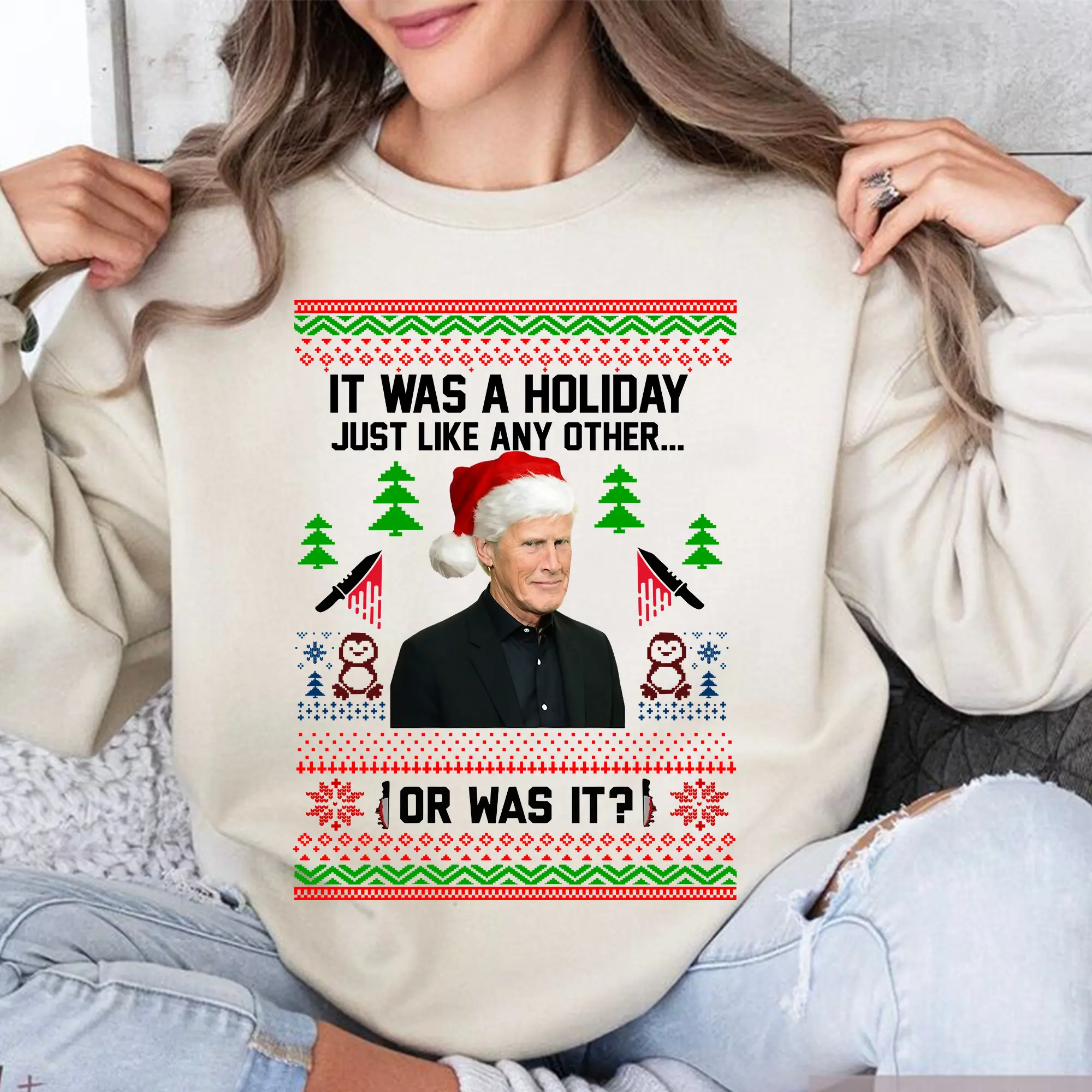 True Crime Dateline NBC Ugly Sweatshirt, Keith Morrison Crhistmas Retro Sweater, Dateline NBC TV Shows Shirts, True Crime Keith Morrison Shirt For Fan