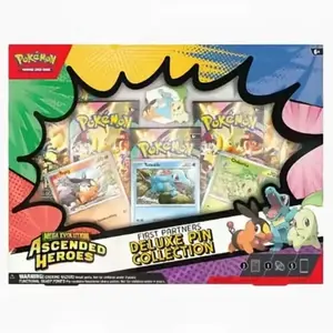 Ascended Heroes: Deluxe Pin Collection (5 Packs) First Partner Edition / Collectible Pins