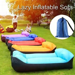 Lazyman Sofa - A Single-person Portable Air Bed for Camping, Picnicking, Sleeping Bag, Inflatable Sofa