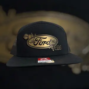 Only Ford Fans Gold Acrylic Patch Cap