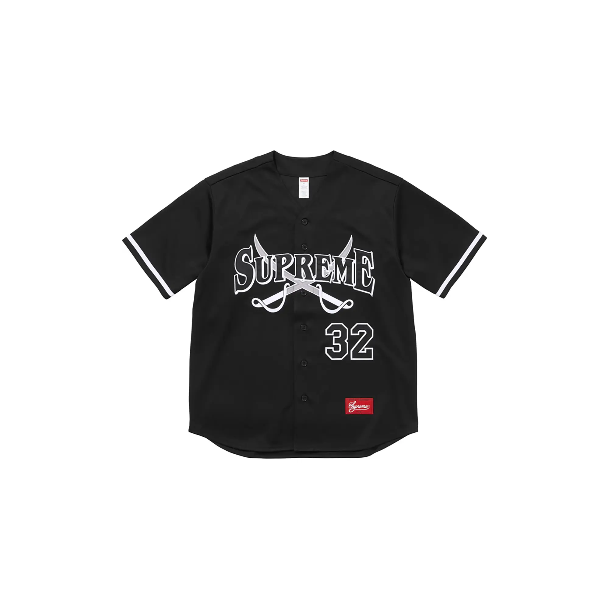 Swords Baseball Jersey "FW25 - Black" SU25802