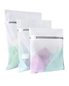 Lingerie Bags for Washing Delicates,Small Fine Mesh Laundry Bags,3Pcs(1 Large,1 Medium,1 Small) Accessories Set