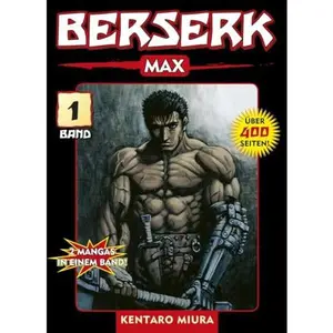 USED-Berserk Max 01: 2 Mangas in einem Band by Kentaro Miura (Paperback)