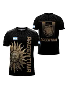2026 Argentina World Cup Jersey, Jersey Tee, Men's Printed T-Shirt, Men's Football Sports T-Shirt, Argentina World Cup fan T-shirt, Breathable Machine Washable, Men's Sports Apparel, Fast Shipping, Great Gift for Family