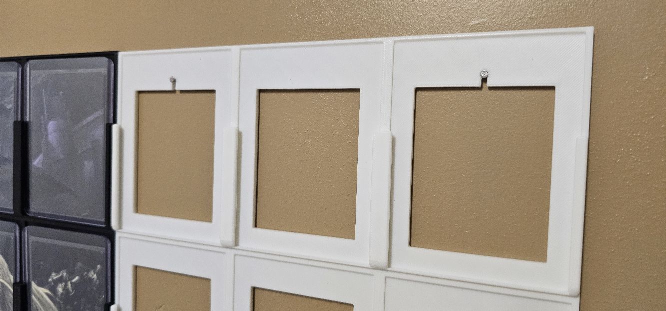 Toploader Wall Display Frame Card Storage - Multiple Sizes for TCG Cards - Hang with Nails or Tape