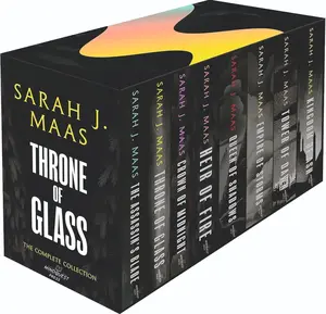 The Complete Throne of Glass Series Collection 8-Book Box Set: The Assassin’s Blade, Throne of Glass, Crown of Midnight, Heir of Fire, Queen of Shadows, Empire of Storms, Tower of Dawn, Kingdom of Ash Paperback – November 13, 2024